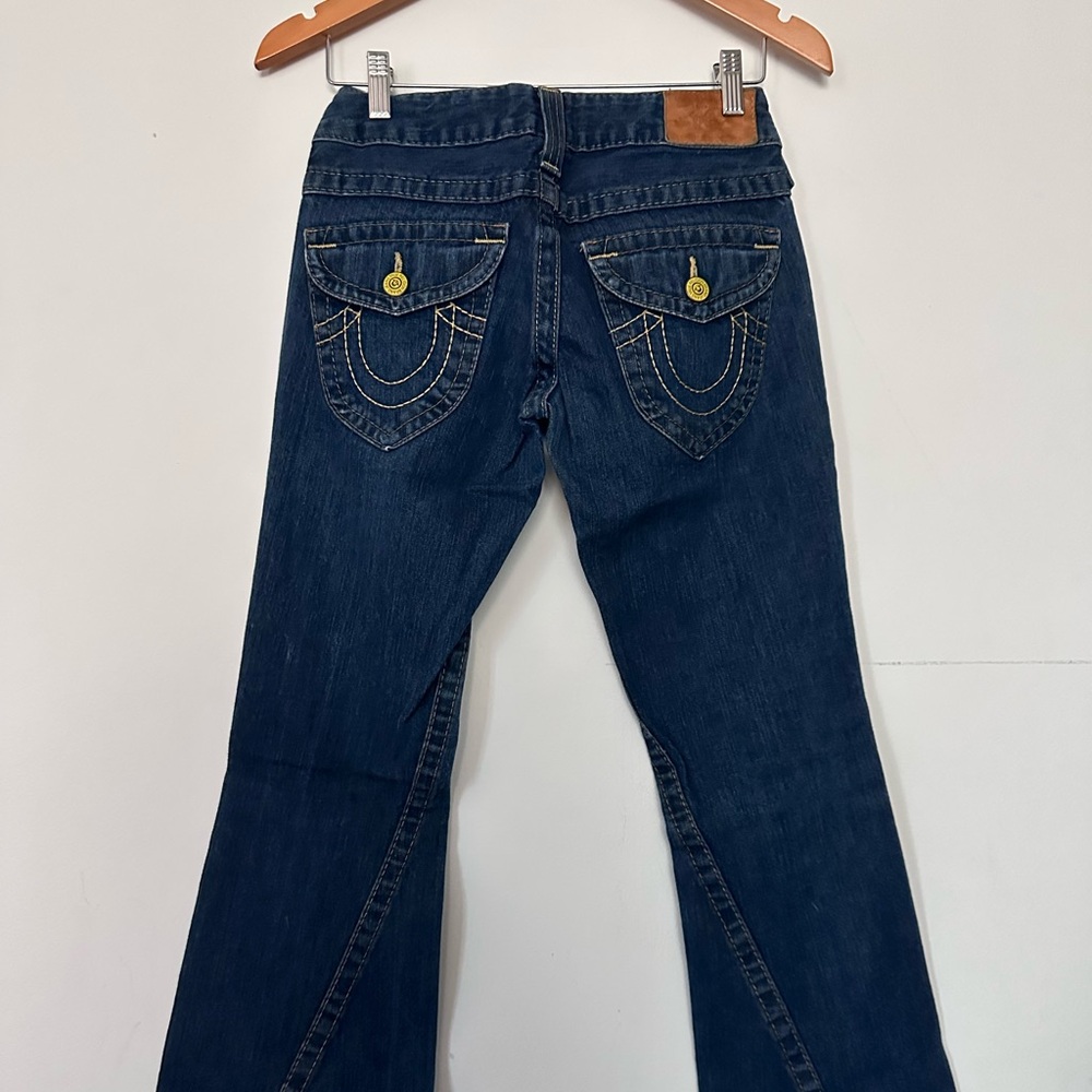 Y2k True Religion Joey low rise boot cut jeans